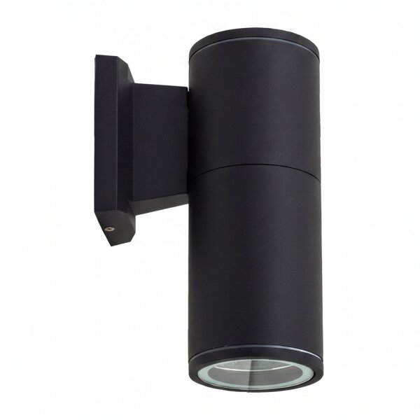 Außenlampe Schwarz IP54 Aluminium E27 Modern DURSENS