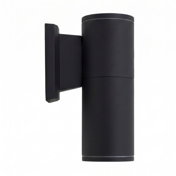 Außenlampe Schwarz IP54 Aluminium E27 Modern DURSENS