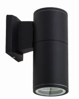 Außenlampe Schwarz IP54 Aluminium E27 Modern DURSENS