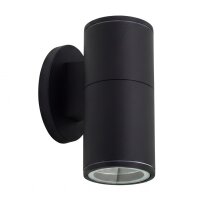 Außenlampe Schwarz IP54 Aluminium E27 Modern DURSENS