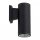 Außenlampe Schwarz IP54 Aluminium E27 Modern DURSENS