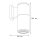 Außenlampe Schwarz IP54 Aluminium E27 Modern DURSENS