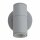Außenwandleuchte IP54 Aluminium Grau E27 Modern DURSENS