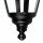 Außen Wandlampe Schwarz Rustikal Aluminium IP44 ELEANOR