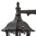 Outdoor Laterne  Wand Schwarz IP44 Aluminium Rustikal
