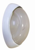 Au&szlig;enlampe Wand IP44 Wei&szlig; Aluminium E27 Eingang Treppe