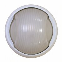 Außenlampe Wand IP44 Weiß Aluminium E27...