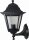Wandlampe au&szlig;en Schwarz Aluminium IP44 Rustikal E27