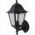 Applique extérieure Noir Aluminium IP44 Rustique E27