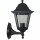 Applique extérieure Noir Aluminium IP44 Rustique E27