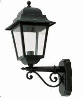 Große Außenleuchte Rustikal Schwarz H:50cm...