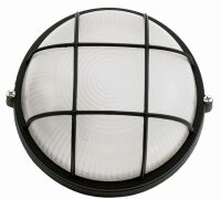 Maritime Wandleuchte au&szlig;en IP44 rund &Oslash;25cm Aluminium