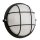 Maritime Wandleuchte außen IP44 rund Ø25cm Aluminium