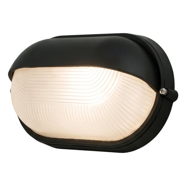 Wandlampe Außen Schwarz Weiß Maritim FLORAID Outdoor