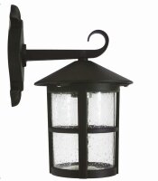 Außen Wandlampe Schwarz Rustikal IP43 E27 HENA Laterne
