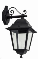 Au&szlig;en Wandleuchte antik Schwarz Aluminium IP44...