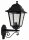 Wandlampe Au&szlig;en Aluminium IP44 Schwarz Rustikal