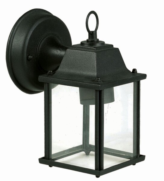 Outdoor Laterne  Aluminium Rustikal E27 H:22cm klein