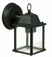 Outdoor Laterne  Aluminium Rustikal E27 H:22cm klein