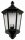 Au&szlig;enwandlampe Schwarz Rustikal IP44 E27 Aluminium