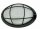 Au&szlig;enwandlampe Maritim oval B:22cm IP44 E27 Schwarz