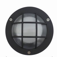 Maritime Wandlampe au&szlig;en IP44 Bullauge Aluminium...