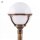 Gartenlampe ALONNISOS Messing in antik H:69cm