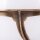 Gartenlampe ALONNISOS Messing in antik H:69cm