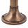 Gartenlampe ALONNISOS Messing in antik H:69cm