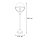 Gartenlampe ALONNISOS Messing in antik H:69cm