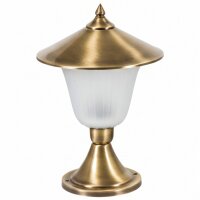 Gartenbeleuchtung aus Messing Glas rostfrei dekorativ