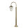 Gartenleuchte Messing 62cm hoch rostfrei SANTORIN