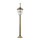 Gartenleuchte Messing 62cm hoch rostfrei SANTORIN