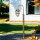 Gartenleuchte Messing 62cm hoch rostfrei SANTORIN