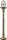 Dekorative Gartenleuchte Messing H:62cm IP54