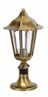 Wegeleuchte Messing H:39cm Rustikal Garten SITIA