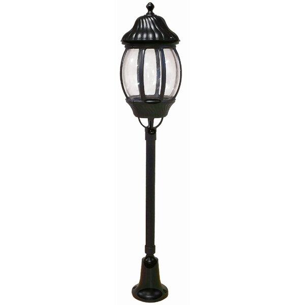 Nostalgische Wegeleuchte AILEAN Schwarz 93 cm