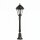Rustikale Wegeleuchte ELEANOR 79 cm IP44 Schwarz E27