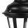 Rustikale Wegeleuchte ELEANOR 79 cm IP44 Schwarz E27