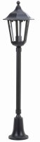 Wegeleuchte außen E27 Schwarz 78 cm IP43...