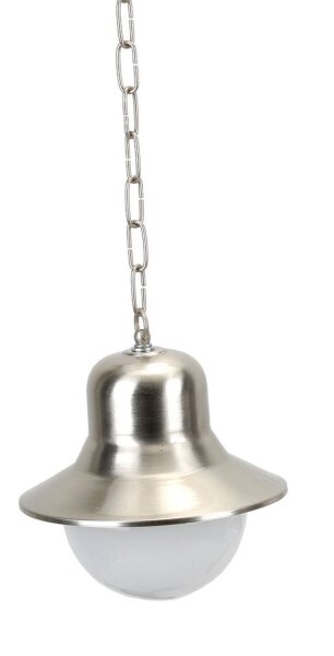 Pendelleuchte Nickel Echt-Messing Ø23cm Terrasse
