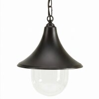 Außen Pendelleuchte Schwarz Ø25cm rund IP43...