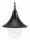 H&auml;ngeleuchte Outdoor Schwarz Rustikal Aluminium IP43