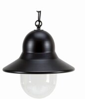 Außenlampe Rustikal Schwarz Ø27cm Aluminium...