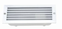 Wei&szlig;er Einbaustrahler au&szlig;en IP44 E27 Aluminium B:24cm