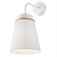 Helle Wandlampe KIMMIE Wei&szlig; Modern Leuchte