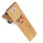 Wandleuchte Schirm Holz wohnlich BEVERELY Lampe