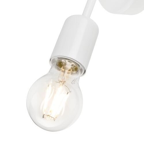 Wandleuchte Weiß Modern Metall Lampe