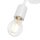 Wandleuchte Weiß Modern Metall Lampe