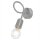 Moderne Wandlampe Grau Metall MADALYNN Lampe